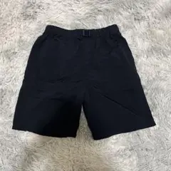 UNIQLO KIDS ナイロンハーフパンツ ブラック 150