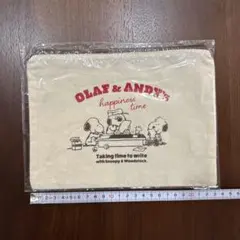【非売品】スヌーピー ポーチ OLAF & ANDY'Sのサムネイル