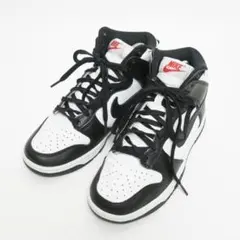 【美品】NIKE WMNS DUNK HIGH パンダ ダンク スニーカー 23