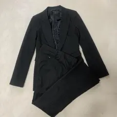 INGNI スーツ セットアップSサイズ　ブラックストライプ ジャケット パンツ