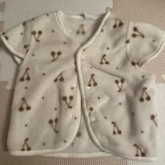 ベビー服 80cm チェリー柄 ベビースリーパー