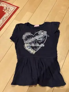 Mezzo Piano ネイビー Tシャツ