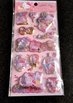 Hello Kitty キラキラカプセルシール