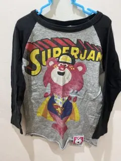 長袖カットソー ラグラン SUPERJAM