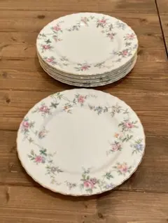 リッチフィールド　ケーキ皿5枚セット　オールドローズ