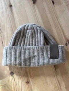 THE NORTH FACE ベージュ ニット帽　ビーニー