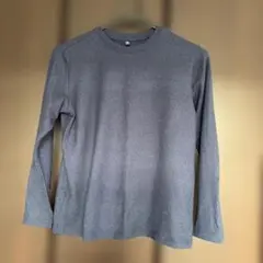 UNIQLO 長袖カットソー ネイビー　150