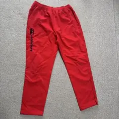 Canterbury ウォームアップパンツ M レッド