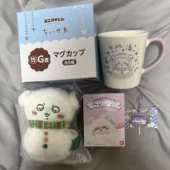 ちいかわ モモンガ 4点セット まとめ売り マグカップ マスコット エニマイくじ