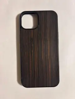 MAN&WOOD iPhone12用ケース 天然木使用