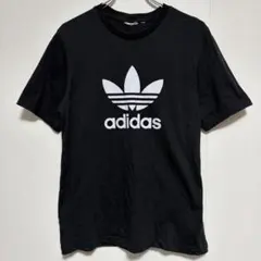 adidas アディダス メンズ 半袖Tシャツ 黒 Lサイズ