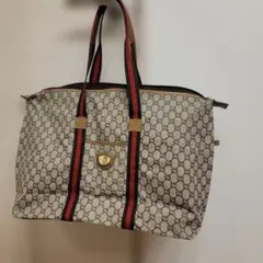 【GUCCI】希少　GUCCI PLUS ボストンバッグ シェリーライン