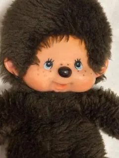 【美品】昭和49年　初代　モンチッチ ブルーアイ　セキグチ　monchichiのサムネイル