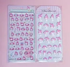 マイメロディ　ボンボンドロップ・ミルキーメローシール