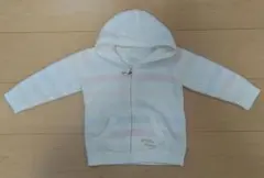 ジェラートピケ　80-90センチ　パーカー