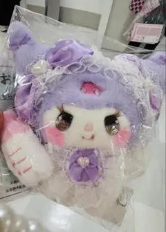 preamサンリオ　テディベア　クロミ　ぬいぐるみ　作家　ハンドメイド クロミ ベビーデザインぬいぐるみ 「マイメロディ」｜トレファク