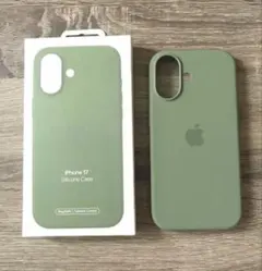 iPhone 17 ライトモス シリコン ケース
