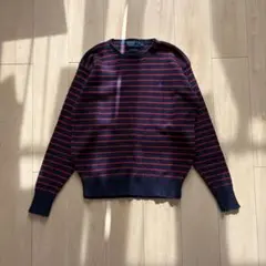 90s ポロラルフローレン ボーダー ニット グランジ y2k