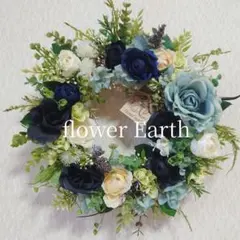 ナチュラルフラワーリース❀母の日