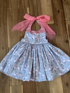 マールマール　MARLMARL  お食事エプロン　フラミンゴピンク