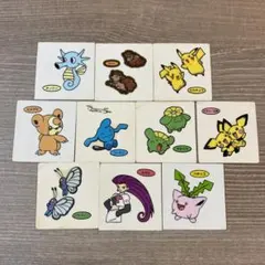 ポケットモンスター　ポケモンパン　シール