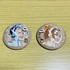 おジャ魔女どれみ 刺繍缶バッチ