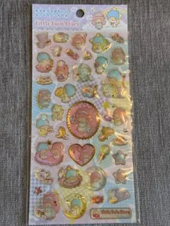 【希少・未開封】リトルツインスターズ キキララ ぷっくりシール 2012年製
