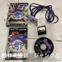 ニンテンドーゲームキューブ　ポケモンコロシアム メモリーカード、BGAケーブル付