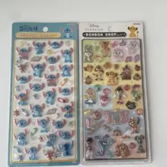 【正規品】　ディズニー　クラシック　スティッチ　ボンボン　ドロップ　シール