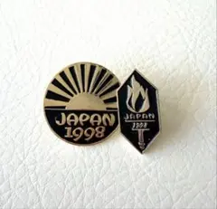 1998年　長野オリンピック　アメリカ限定ピンバッジ