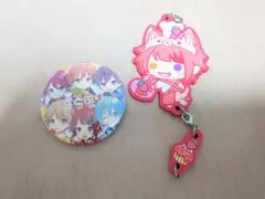 すとぷり 莉犬 缶バッジ キーホルダー
