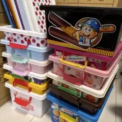 コンテナボックス 9個セット お菓子コンテナ - メルカリ