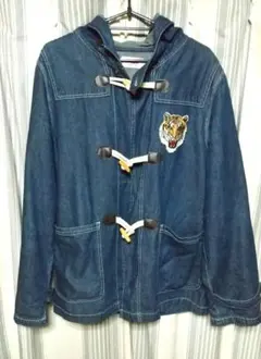 最終値下げ！虎　刺繍　デニム　ジャケット　パーカー　ジージャン