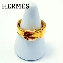 ゴールド】34 エルメス HERMES スカーフリング 筒型 箱あり - メルカリ