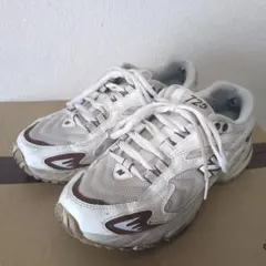 New Balance 725 スニーカー ホワイト ブラウン