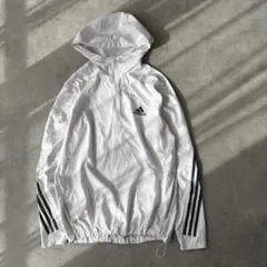 K*i様 16265 アディダス プリント ハーフジップ ナイロンジャケット