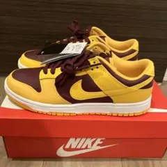 NIKEダンクロー　レトロ　ユニバーシティゴールド＆ディープマルーン27.5㎝