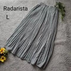 Radarista ラダリスタ プリーツスカート Lサイズ 花柄