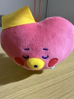 BT21 タタぬいぐるみ ピンク　line friends