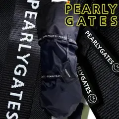 パーリーゲイツ　トラベルカバー　キャディーバックカバー　新品未使用 PEARLY GATES ゴルフ 「PEARLY GATES」キャリー付きBLACK