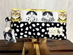 マルチポーチ猫男爵B フワフワチャーム