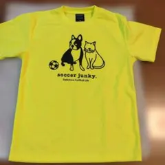 soccer junky Tシャツ イエロー Mサイズのサムネイル