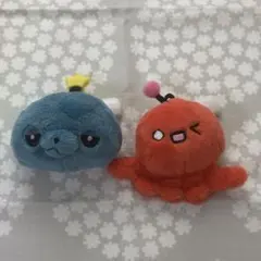 教育番組 ぬいぐるみバッジ タマ(しょんぼり) パウル 2種セット