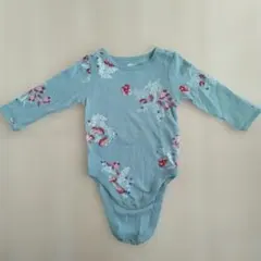 Old Navy 長袖 ロンパース 花柄 6-12Mのサムネイル