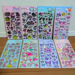 【1枚188円】サンリオシール　ホログラムシール　8枚セット