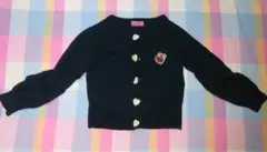 sisterJenni★シスタージェニィ★ネイビー色★カーディガン★サイズ110