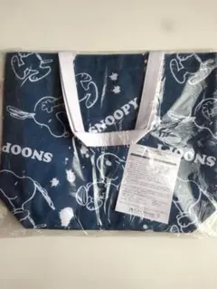 スヌーピー トートバッグ ネイビー