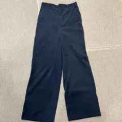 GU コーデュロイパンツ　ブラック　M