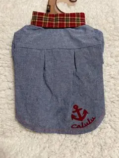 Calulu カルル ドッグウェア デニム風シャツ Sサイズのサムネイル