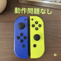 Nintendo Switch ジョイコン ブルー/ネオンイエロー